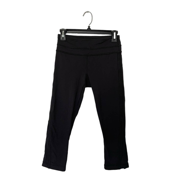 Lululemon Up The Pace Crop Leggings Black - Picture 5 of 8